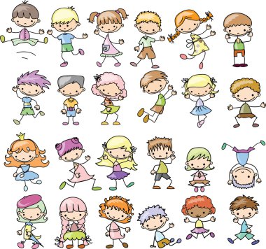 çizgi film childrenset çizgi film çocuk ayarla