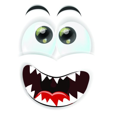 karikatür mutlu yüz