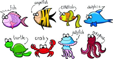 büyük dizi karikatür hayvanlar