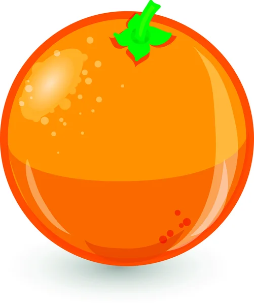 Cartoon orange — Stock Vector