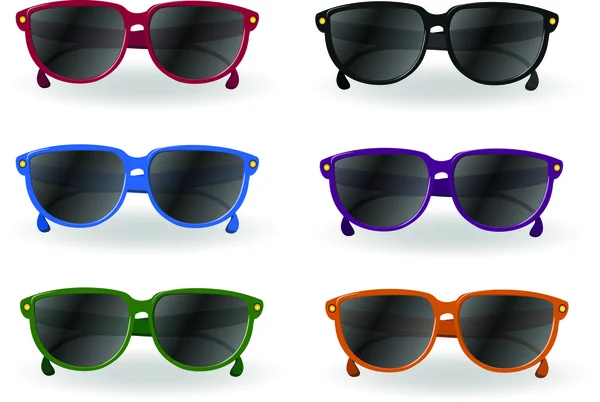 Travel sunglasses — Stock Vector