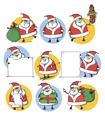 dizi karikatür Noel Baba