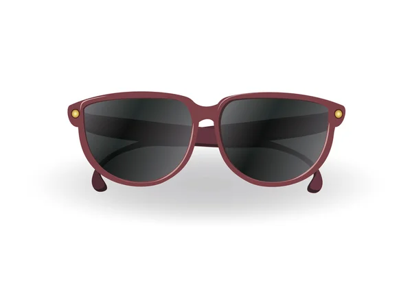 Travel cartoon sunglasses — Stock Vector