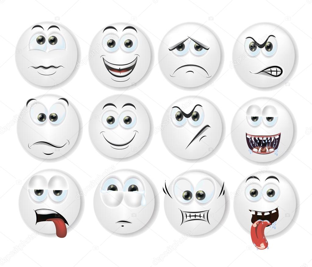 Cartoon faces Vector Art Stock Images | Depositphotos Cartoon faces Vector Art Stock Images | Depositphotos