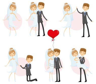 gelin ve damat aşık