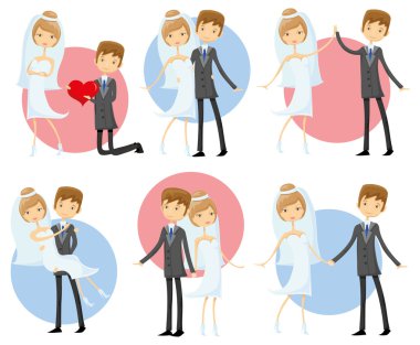 gelin ve damat aşık