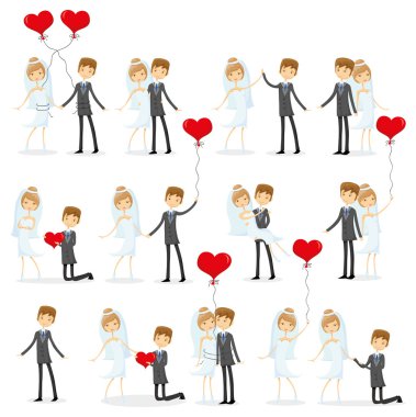 gelin ve damat aşık