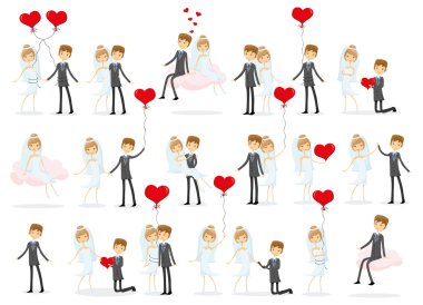 gelin ve damat aşık