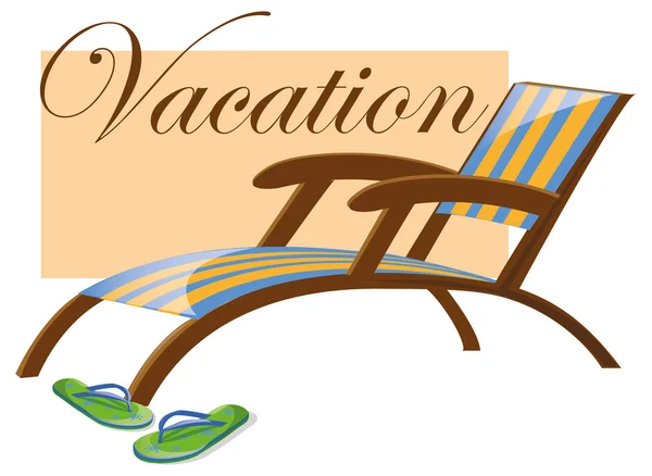 Vacation and travel background, — Stock Vector