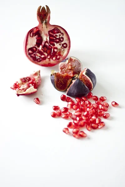 Fruit on white background Royalty Free Stock Photos