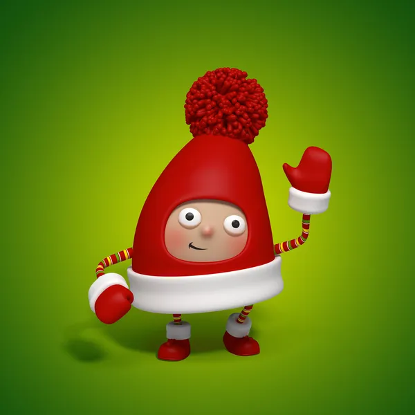 Christmas character cap — Stock Photo, Image