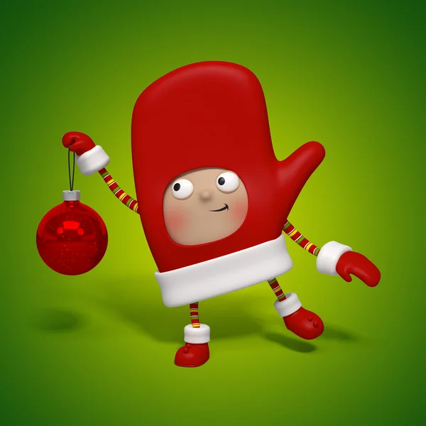 Karácsonyi karakter — Stock Fotó
