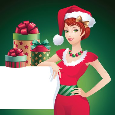 Noel Noel Baba güzellik tebrik afiş