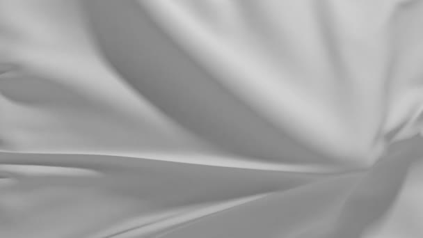 White textile unveil presentation background — Stock Video