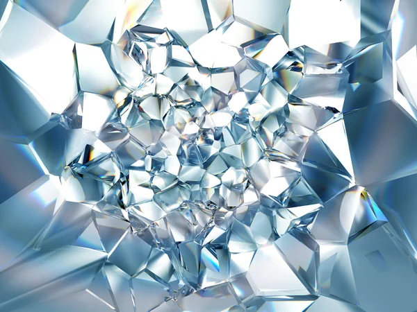 Abstrakte trendige klare brillante Kristallhintergrund — Stockfoto