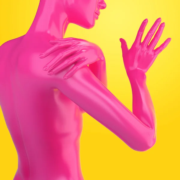 3d female mannequin — Stock Photo, Image