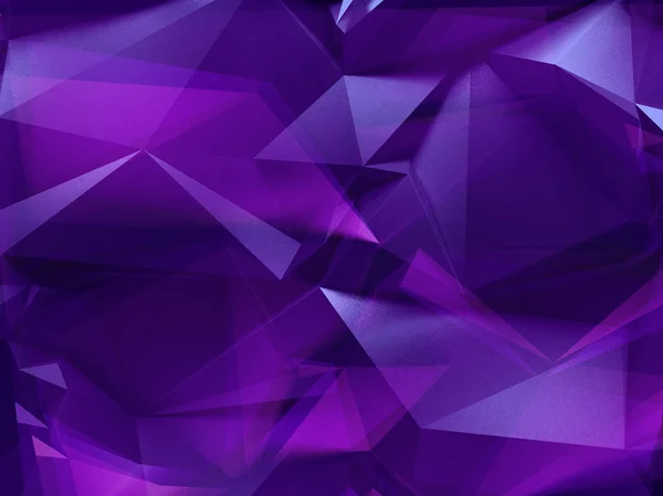 3D abstrakt violet purple crystal bakgrund — Stockfoto