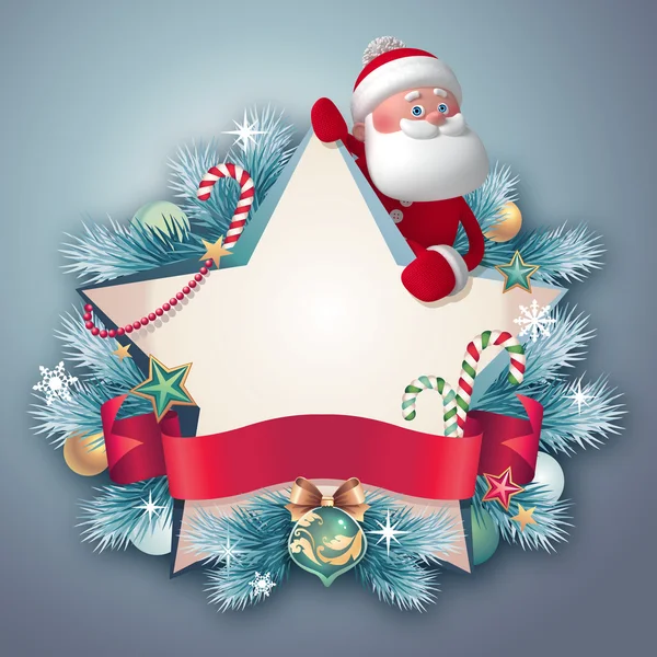 Karácsonyi üdvözlőlap — Stock Fotó