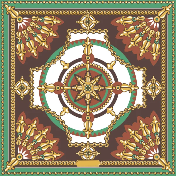 Moda ornamento têxtil — Fotografia de Stock
