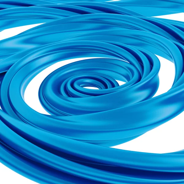 3D abstract vloeibare glazuur siroop swirl — Stockfoto