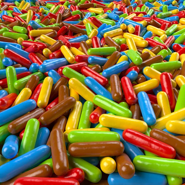 Candies background — Stock Photo, Image