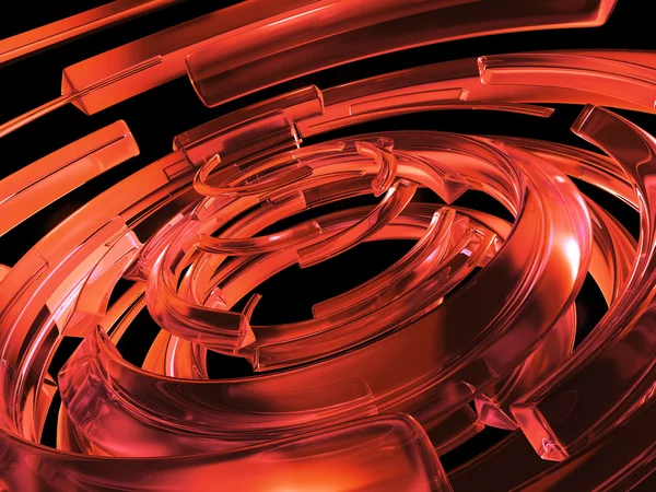 3d red abstract background — Stock Photo, Image
