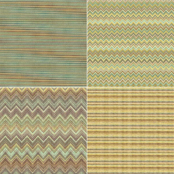 Yellow teal abstract melange textile textures — Stock Photo, Image