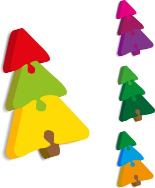 Noel ağacı üzerinden bulmacalar