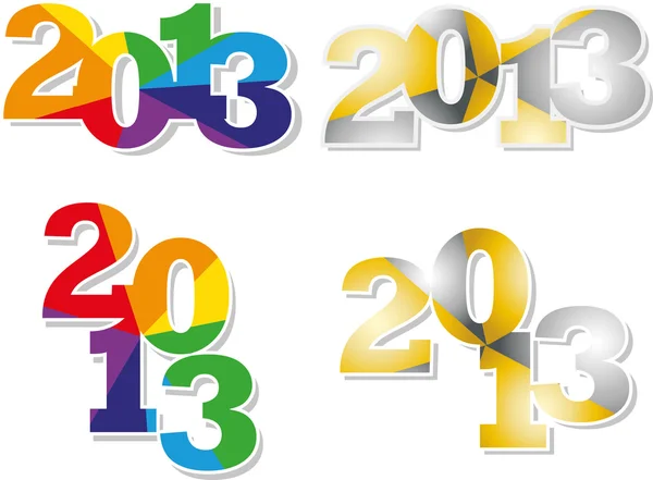 Gelukkig Nieuwjaar 2013 — Stockvector