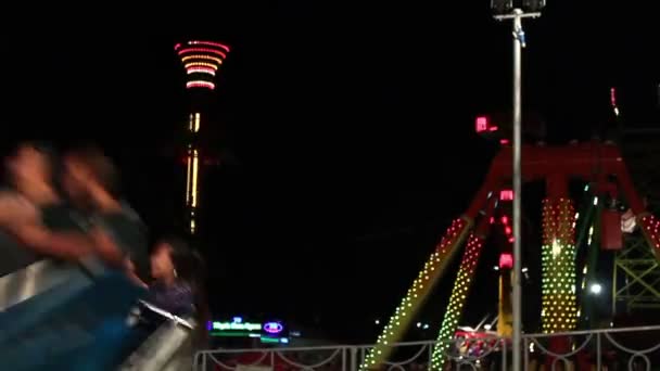 Lunapark. — Vídeo de Stock