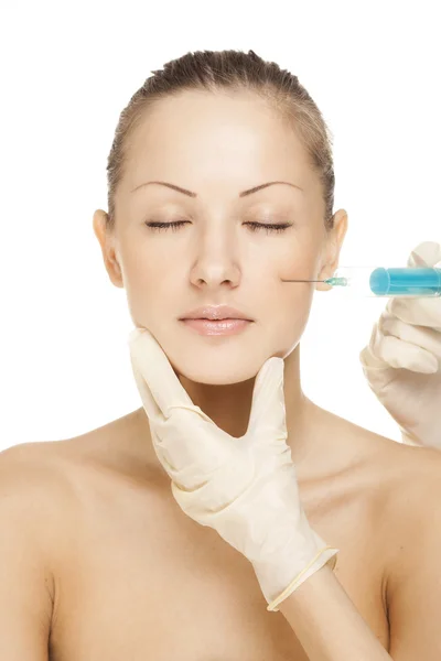 Botox injection — Stock Photo, Image