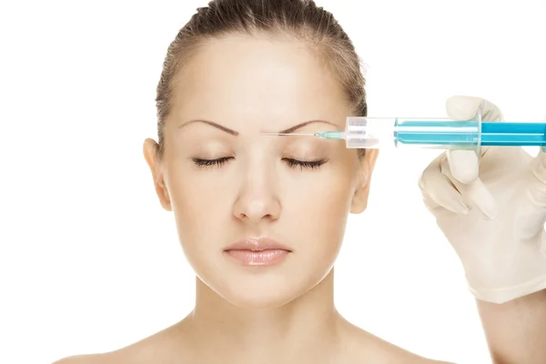 Botox injection — Stock Photo, Image