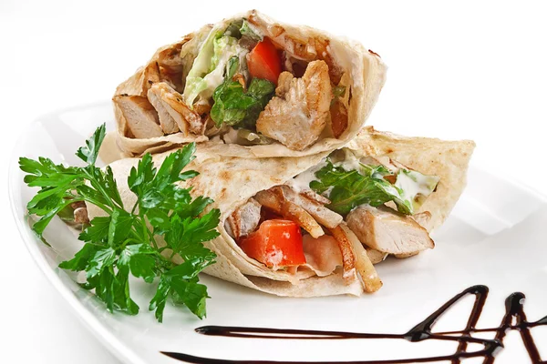 Hünkar beyaz tabakta görüntüsü