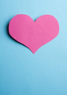 Valentine's kağıt Kalpler