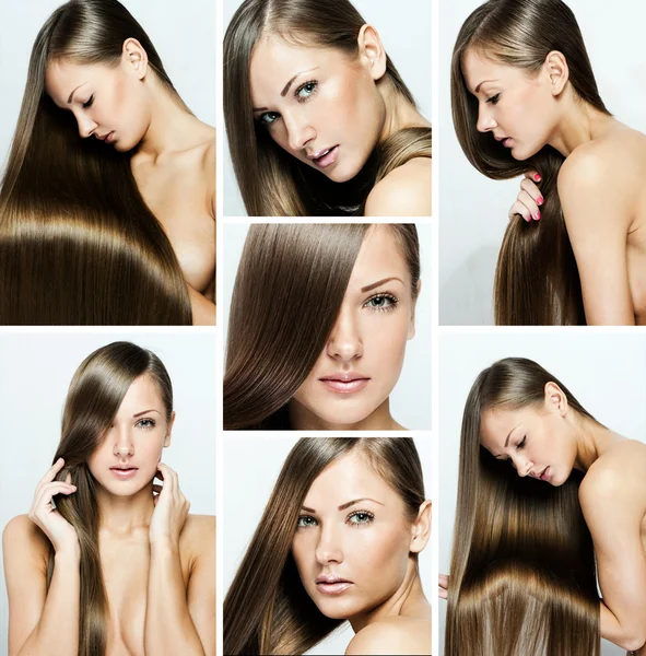 portre portre ile şık uzun güzel bir genç kadının soydan