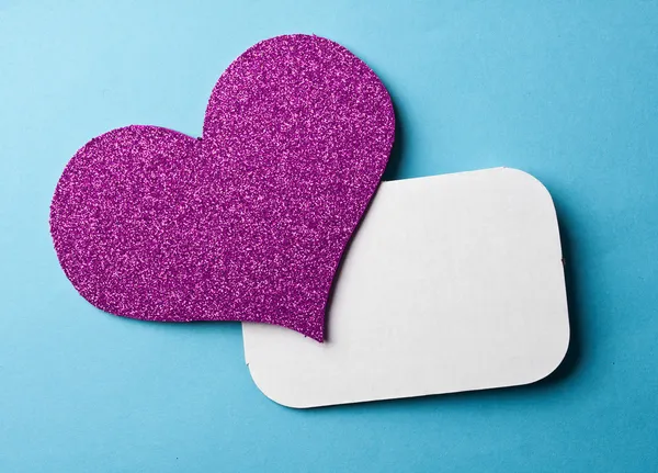 Valentine's paper hearts — Stock Photo, Image