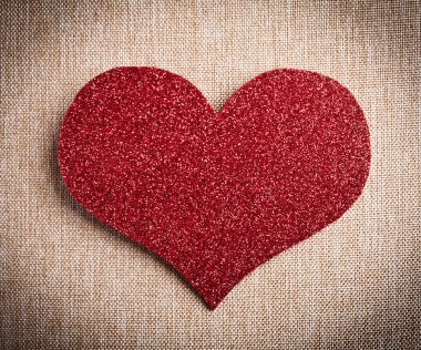 Valentine's paper hearts clipart