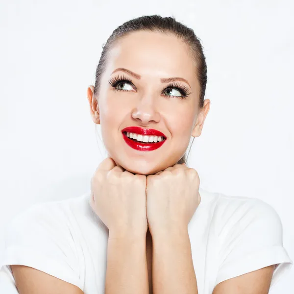 Retrato de mujer bonita —  Fotos de Stock