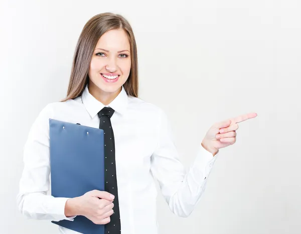 Retrato de mujer de negocios — Foto de Stock