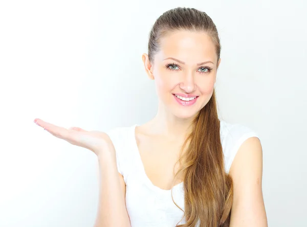 Young casual style woman portrait — Stock Photo, Image