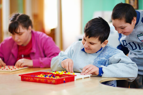 cognitive development of kids with disabilities