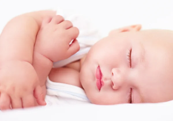 Bellissimo bambino che dorme, quattro mesi — Foto Stock