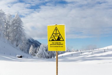 Kayak alanında düşme riski konusunda uyarıda bulundu