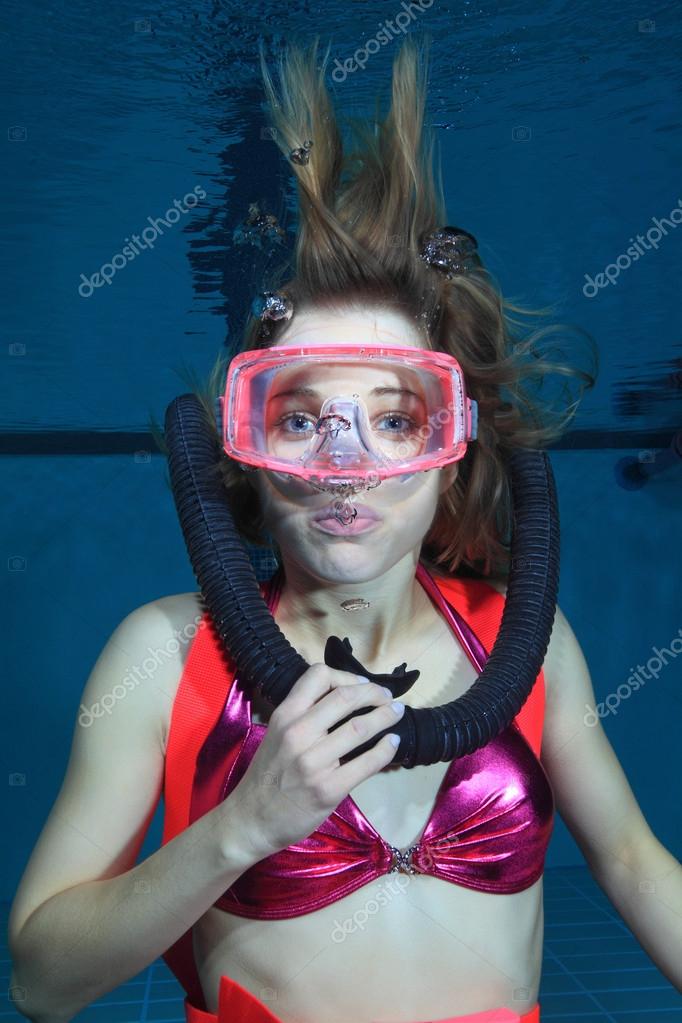 Female Scuba Diver Stock Photo By C Aquanaut Female Scuba Diver Stock Photo By C Aquanaut