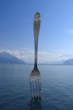 Giant fork clipart