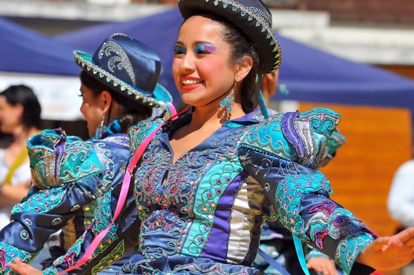 Dança peruana — Fotografia de Stock