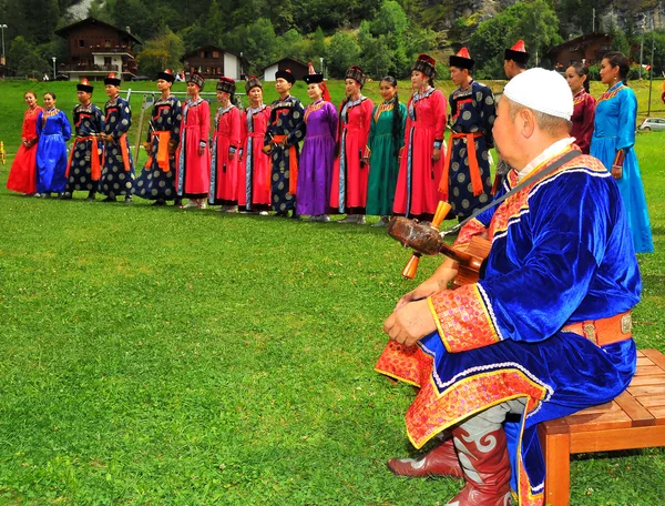 Buryat Dance Group — Stock Photo, Image