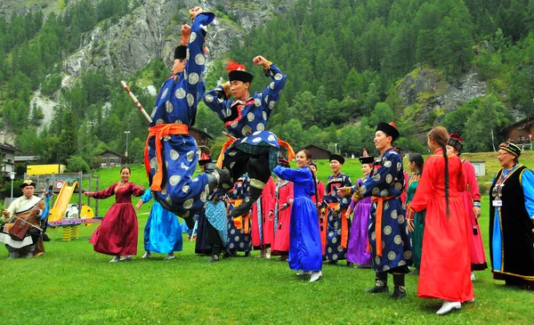 Buryat Dance Group — Stock Photo, Image