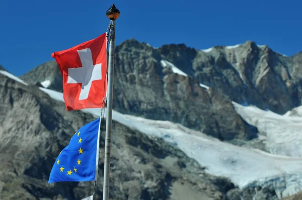 Schweiz und Europa — Stockfoto