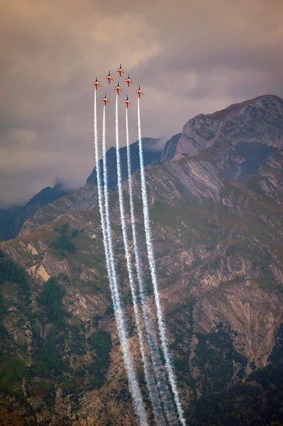 Breitling-Flugschau — Stockfoto